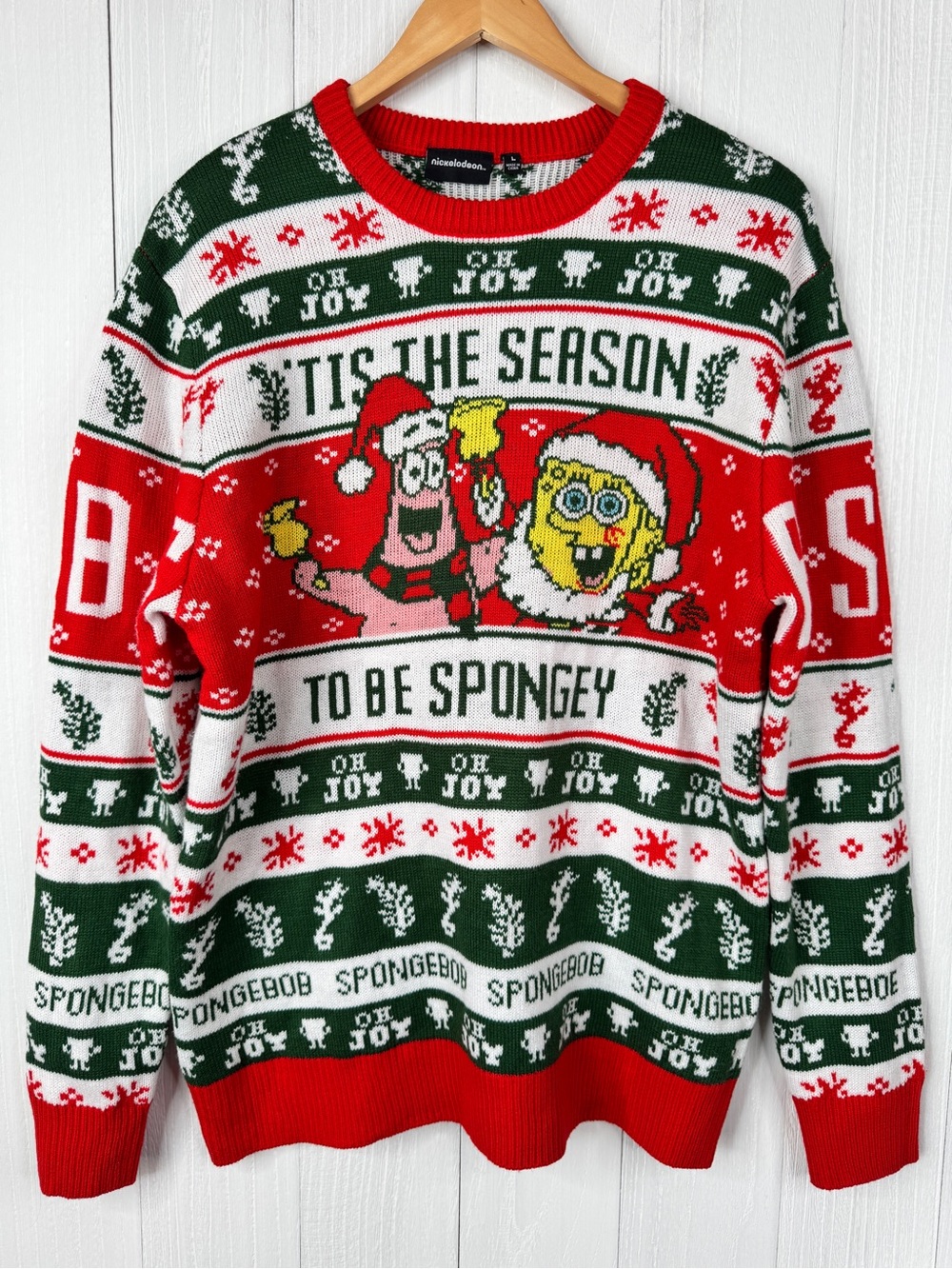 Nickelodeon SpongeBob Ugly Christmas Sweater